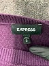 Express Purple Pullover Sweater Size M - photo 7