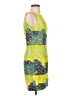 Tabitha Print Yellow Cocktail Dress Size 4 - photo 4