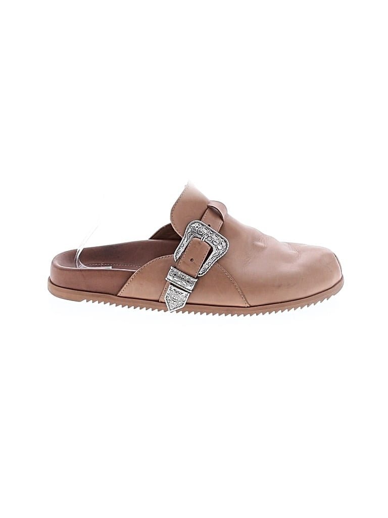 Pre-owned Schutz Mule/clog In Tan