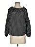 L'Agence Houndstooth Black 3/4 Sleeve Blouse Size S - photo 1