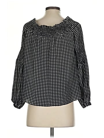 L'Agence 3/4 Sleeve Blouse (view 2)