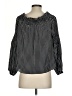 L'Agence Houndstooth Black 3/4 Sleeve Blouse Size S - photo 2