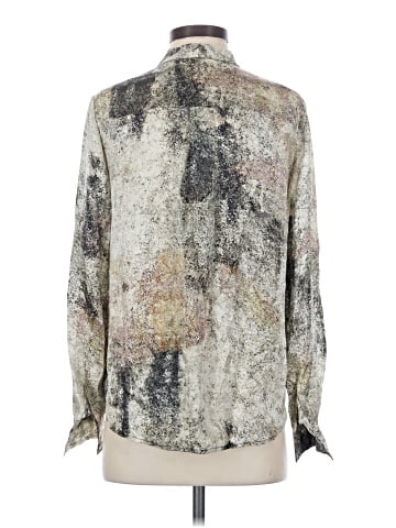 Eileen Fisher Long Sleeve Silk Top (view 2)