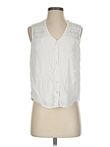 Meadow Rue Sleeveless Button-Down Shirt (view 1)