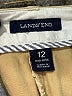 Lands' End Solid Yellow Khaki Shorts Size 12 - photo 3