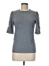 Ann Taylor Gray 3/4 Sleeve Top Size M - photo 1
