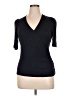 Boden Black 3/4 Sleeve Top Size 14 - photo 1