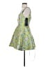 Elliatt 100% Polyester Floral Green Cocktail Dress Size S - photo 5