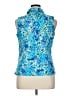 Talbots Blue Sleeveless Blouse Size 14 - photo 2