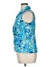 Talbots Blue Sleeveless Blouse Size 14 - photo 5