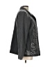Chico's Paisley Gray Wool Blazer Size Lg (2) - photo 4