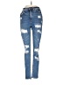 Tinseltown Hearts Blue Jeans Size 0 - photo 1