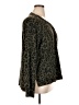 Lucky Brand Animal Print Green Cardigan Size XL - photo 4