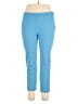 St. John Solid Blue Active Pants Size 14 - photo 1