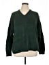 Eddie Bauer 100% Cotton Solid Green Pullover Sweater Size XL - photo 1