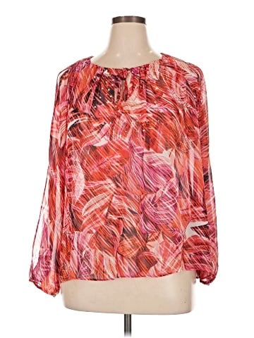 Jennifer Lopez Long Sleeve Blouse (view 1)
