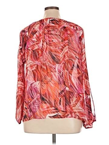 Jennifer Lopez Long Sleeve Blouse (view 2)