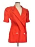 Gillian 100% Silk Orange Silk Blazer Size 10 - photo 1