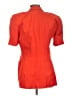 Gillian 100% Silk Orange Silk Blazer Size 10 - photo 2