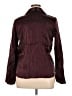 Fred David Metallic Burgundy Long Sleeve Blouse Size XL - photo 2