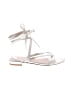 Stuart Weitzman White Sandals Size 10 - photo 1