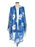 Nordstrom 100% Polyester Blue Raincoat One size - photo 1