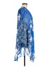 Nordstrom 100% Polyester Blue Raincoat One size - photo 4