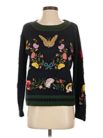 Aqua Pullover Sweater (view 1)