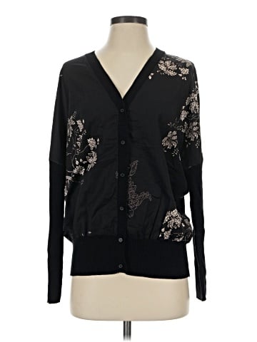 August Silk Cardigan (view 1)