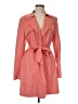 Solitaire 100% Polyester Pink Trenchcoat Size M - photo 1