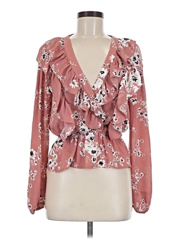 WAYF Long Sleeve Blouse (view 1)