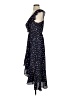 Socialite 100% Polyester Stars Blue Cocktail Dress Size M - photo 5
