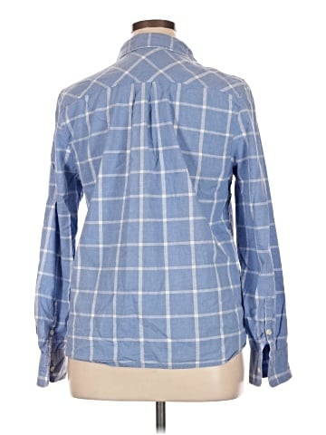 J.Crew Factory Store Long Sleeve Button-Down Shirt (view 2)