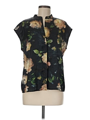 Elie Tahari Short Sleeve Blouse (view 1)
