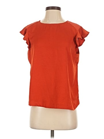 Harlowe & Graham Short Sleeve Blouse (view 1)