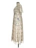 Max Studio Floral Ivory Casual Dress Size L - photo 5