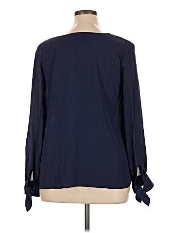 ELOQUII Long Sleeve Blouse (view 2)