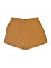 Shinestar 100% Polyester Solid Tan Shorts Size M - photo 1