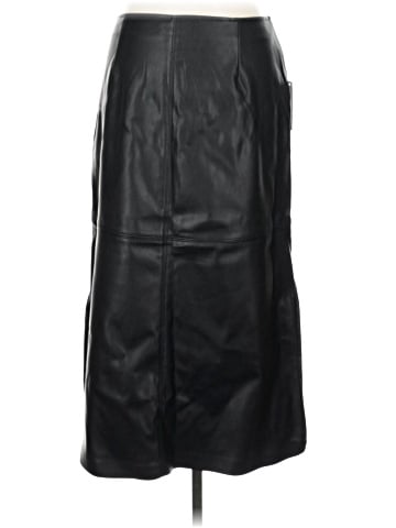 MICHAEL Michael Kors Faux Leather Skirt (view 2)