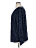 Jason Wu 100% Polyester Polka Dots Blue Long Sleeve Blouse Size XL - photo 5