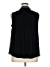 Worthington 100% Polyester Black Sleeveless Blouse Size 0X - photo 2