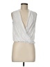 Lilla P Silver Sleeveless Blouse Size M - photo 1