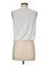 Lilla P Silver Sleeveless Blouse Size M - photo 2