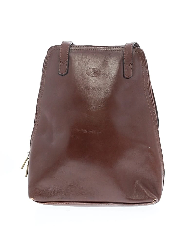 Pre-owned Assorted Brands Backpack In Brown