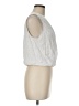 Lilla P Silver Sleeveless Blouse Size M - photo 4