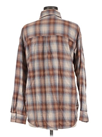 Be Cool Long Sleeve Button-Down Shirt (view 2)
