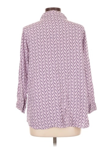 Splash 3/4 Sleeve Button-Down Shirt (view 2)