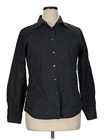Foxcroft Long Sleeve Button-Down Shirt (view 1)