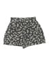 Amuse Society Floral Black Shorts Size XS - photo 1