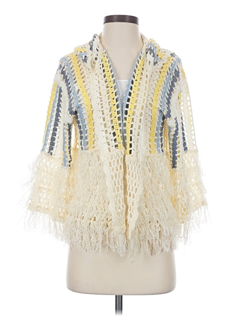 Pre-owned Pol Poncho In Yellow
